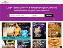 Tablet Screenshot of fashiondivaa.com